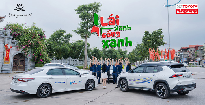 Roadshow Lái Xanh Sống Xanh Cùng Toyota Bắc Giang